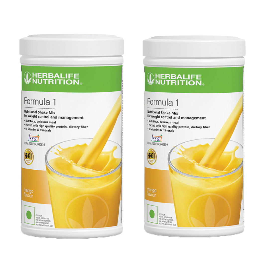 Formula 1 Shake Combo (1000g) – Mango (Pack of 2)